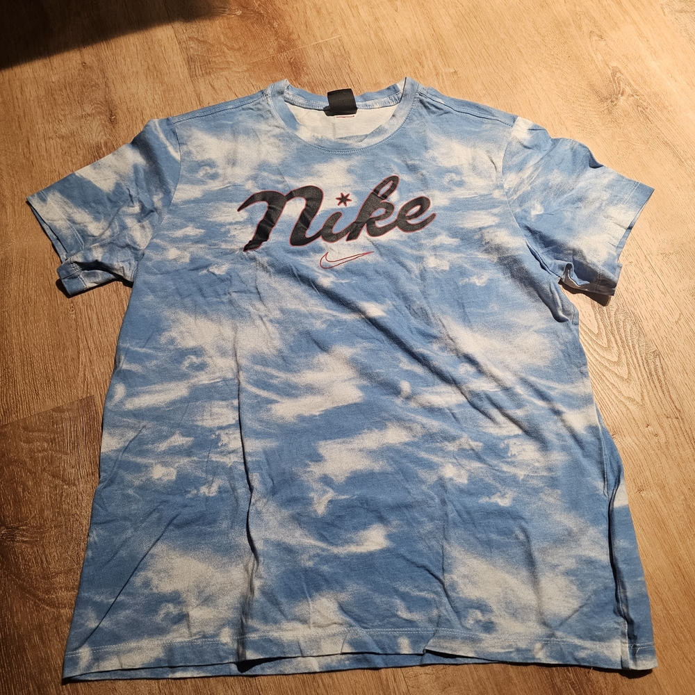 Nike Blue Tie-Dye T-Shirt